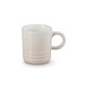 caneca de ceramica para expresso branca 100 ml le creuset
