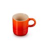 caneca de ceramica para expresso laranja 100 ml le creuset jpg2