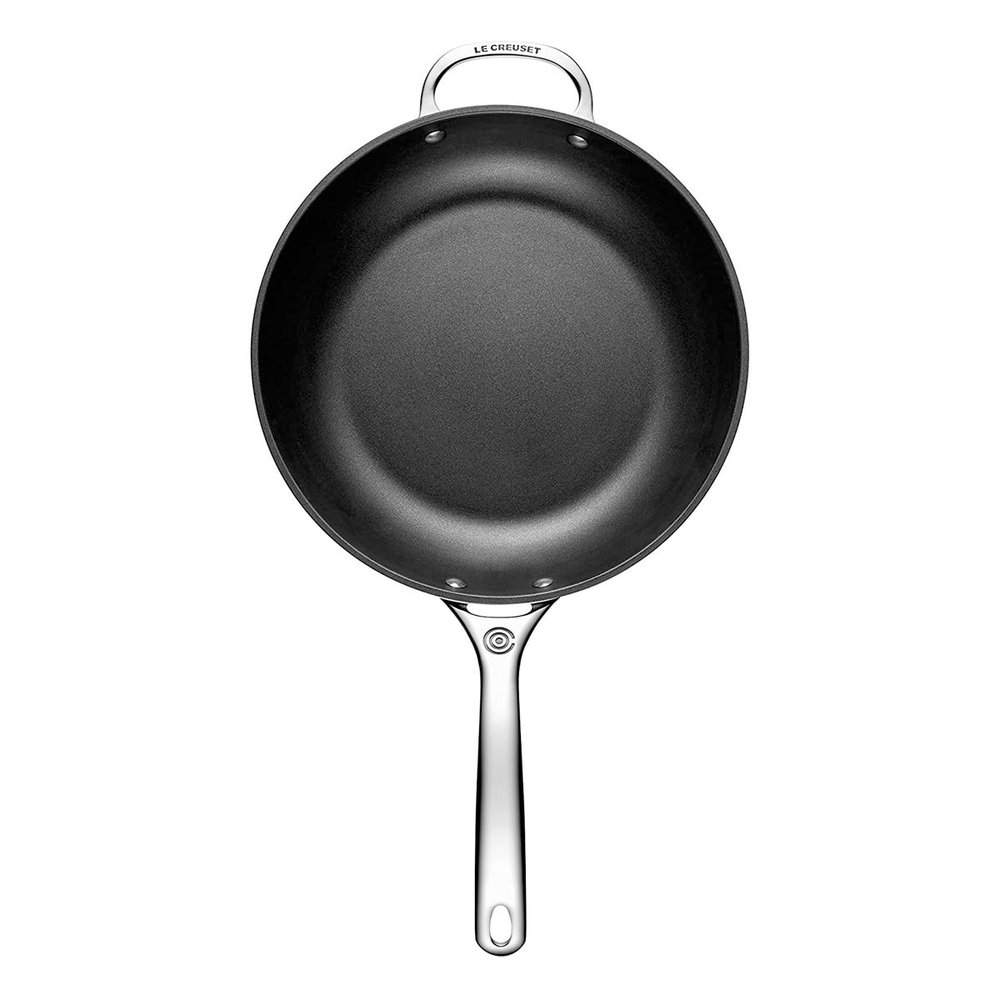 frigideira funda com alca 28 cm non stick le creuset 2