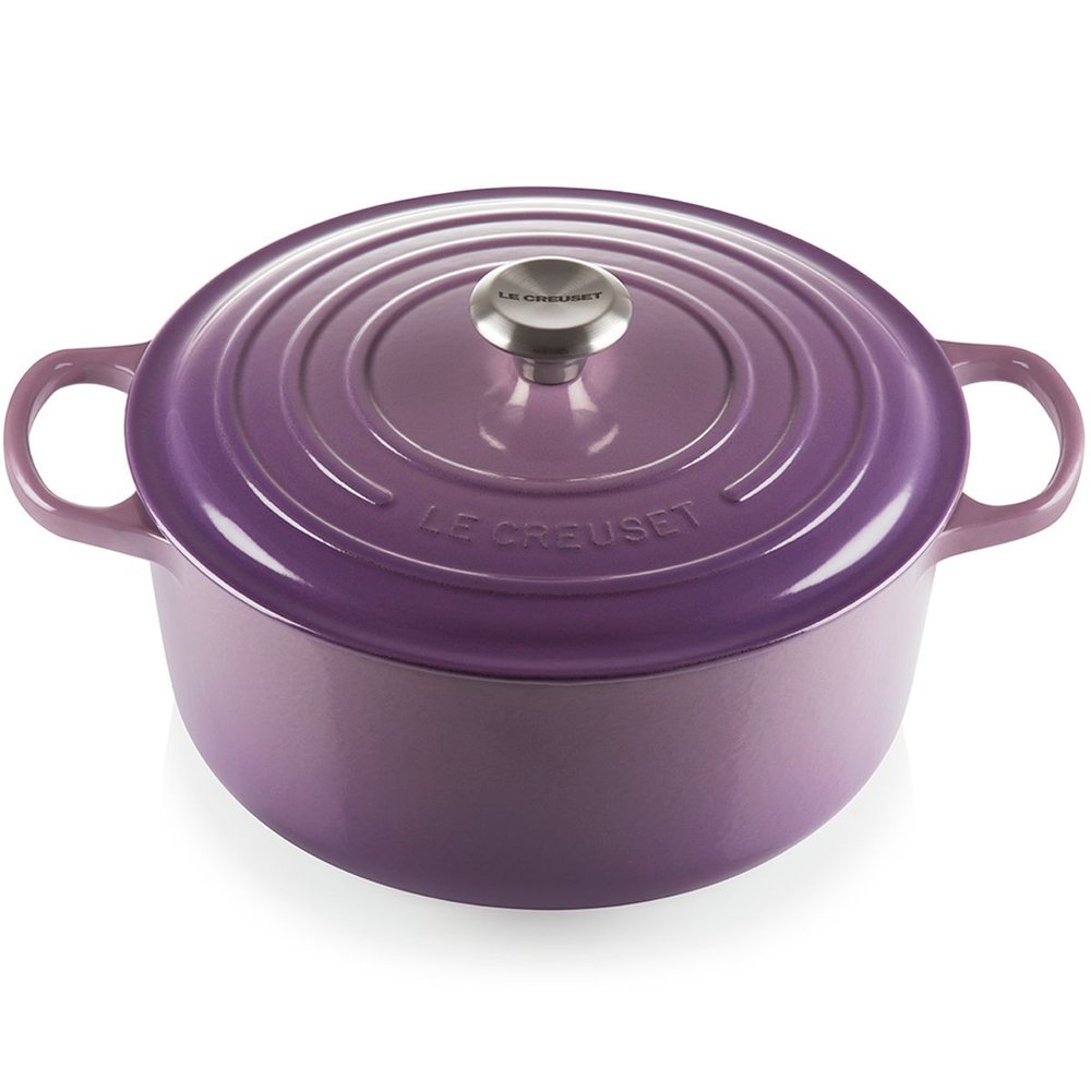 panela redonda 28 cm signature violeta le creuset 1