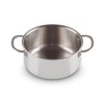 panela inox 24 cm 6 6 l stock pot le creuset