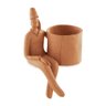 cachepot homem sentado em estilo terracota 2