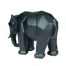 decoracao escultura elefante em poliresina preto 2