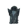 decoracao escultura elefante pequeno em poliresina preto 1