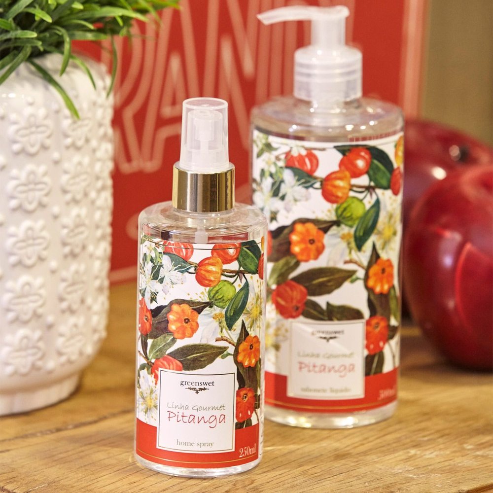 sabonete liquido gourmet pitanga 500ml greenswet ambientado