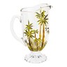 jarra em cristal estampa palmeira 1 5 l