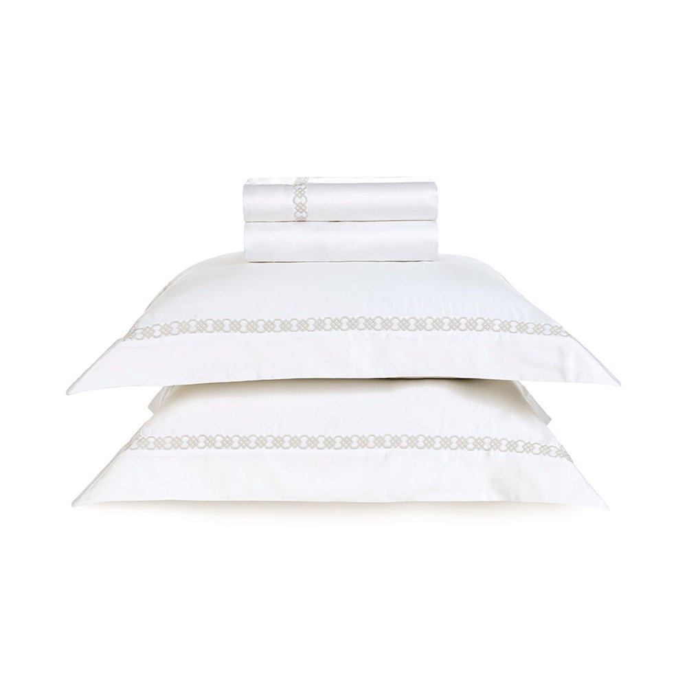 jogo de cama trussardi 600 fios cetim 100 algodao egipcio castellani king