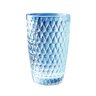 jogo de copos em vidro 06 pecas 355 ml amelie azul 1