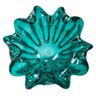 centro de mesa murano em vidro verde tiffany