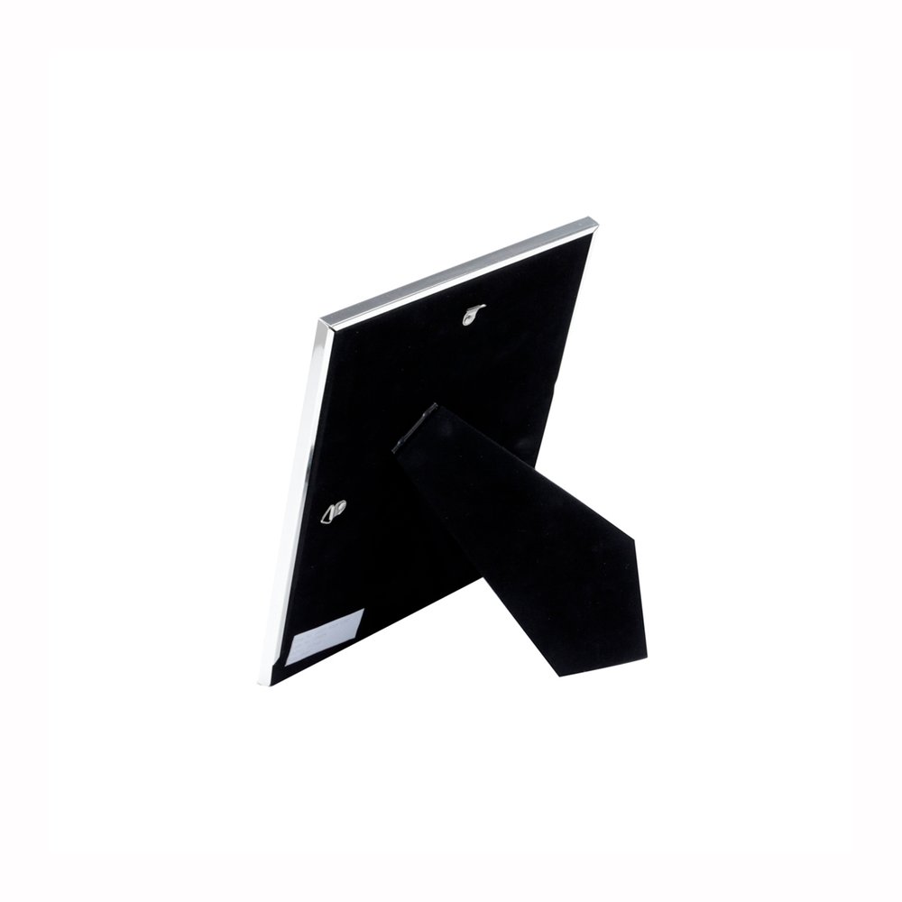 porta retrato em aco prateado 10x15 cm 2