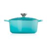 panela redonda signature le creuset azul caribe 1