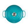 panela redonda signature le creuset azul caribe 2