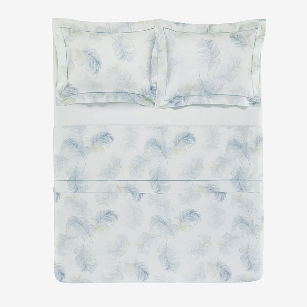 01 jogo de cama trussardi 300 fios 100 algodao egipcio la fenice casal