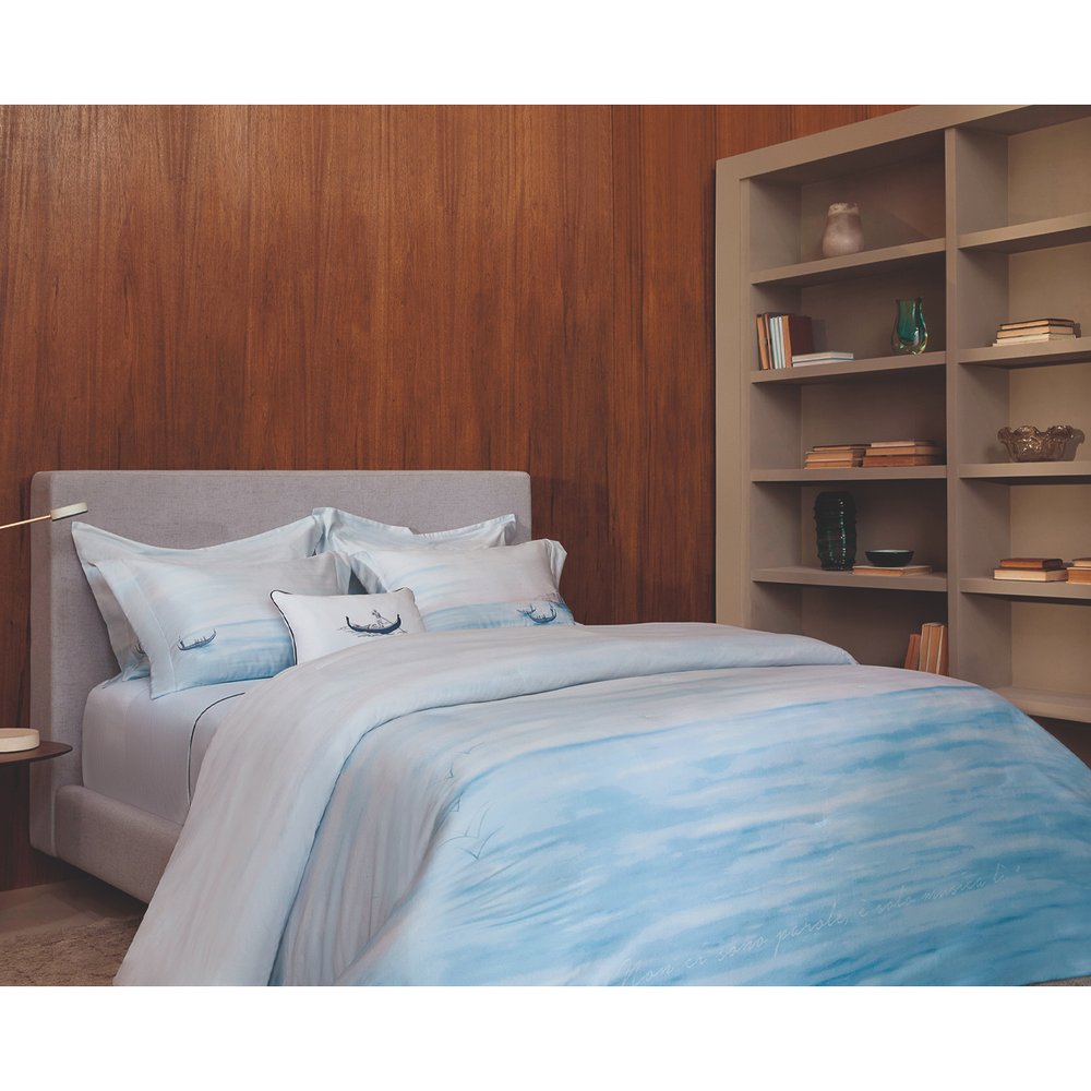 01 jogo de colcha trussardi 300 fios 100 algodao la venezia queen