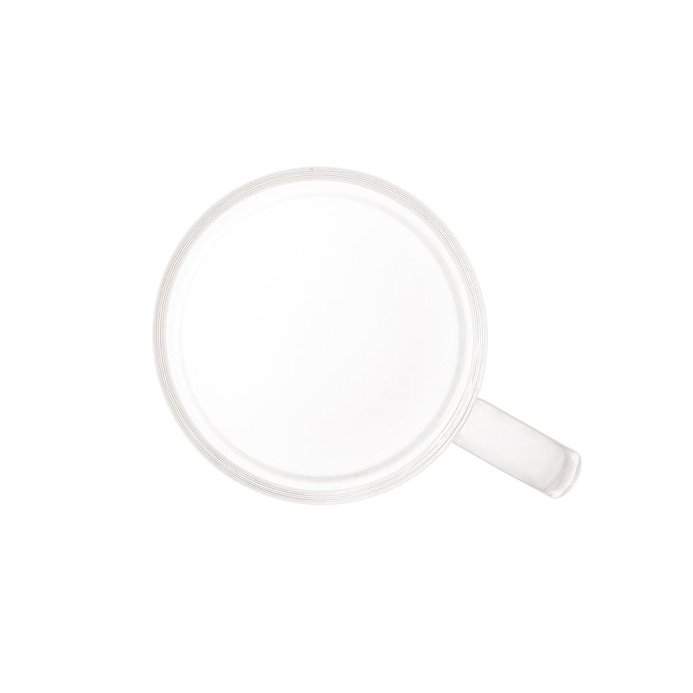 01 conjunto 06 canecas em borossilicato 125 ml