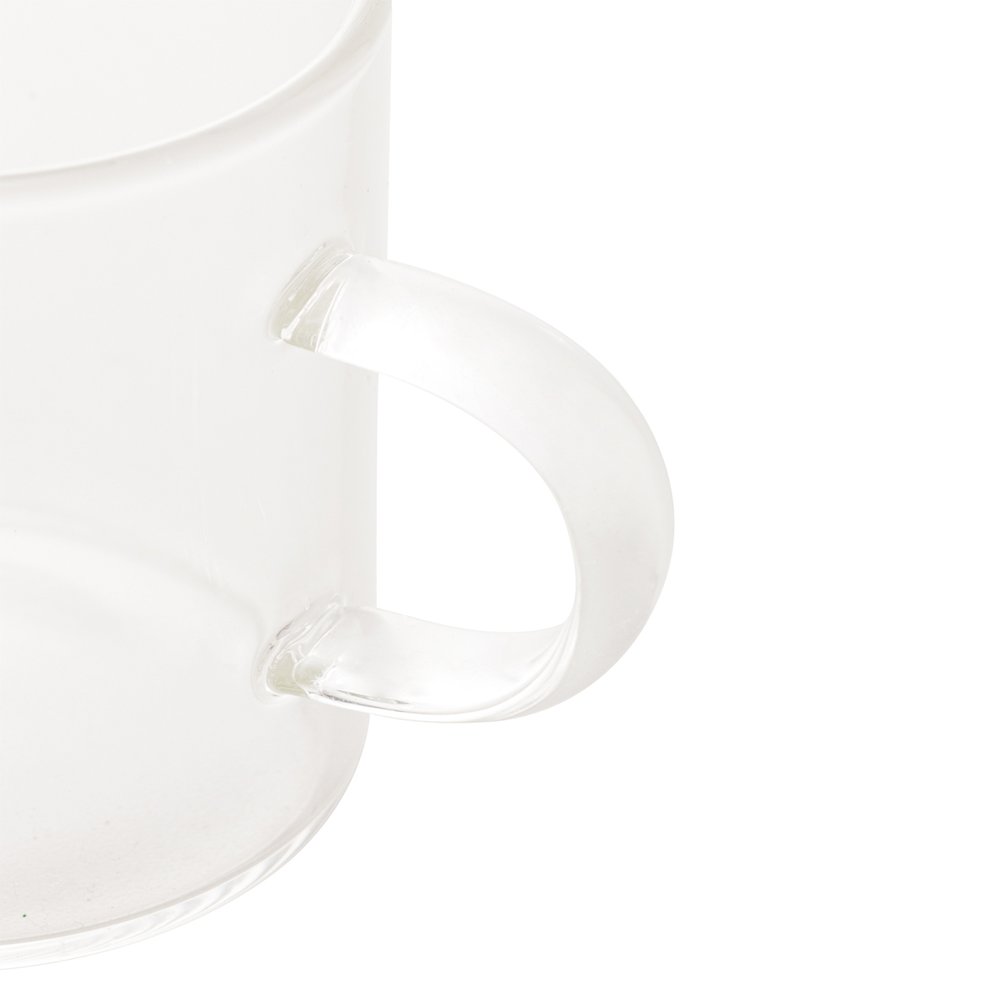 02 conjunto 06 canecas em borossilicato 125 ml