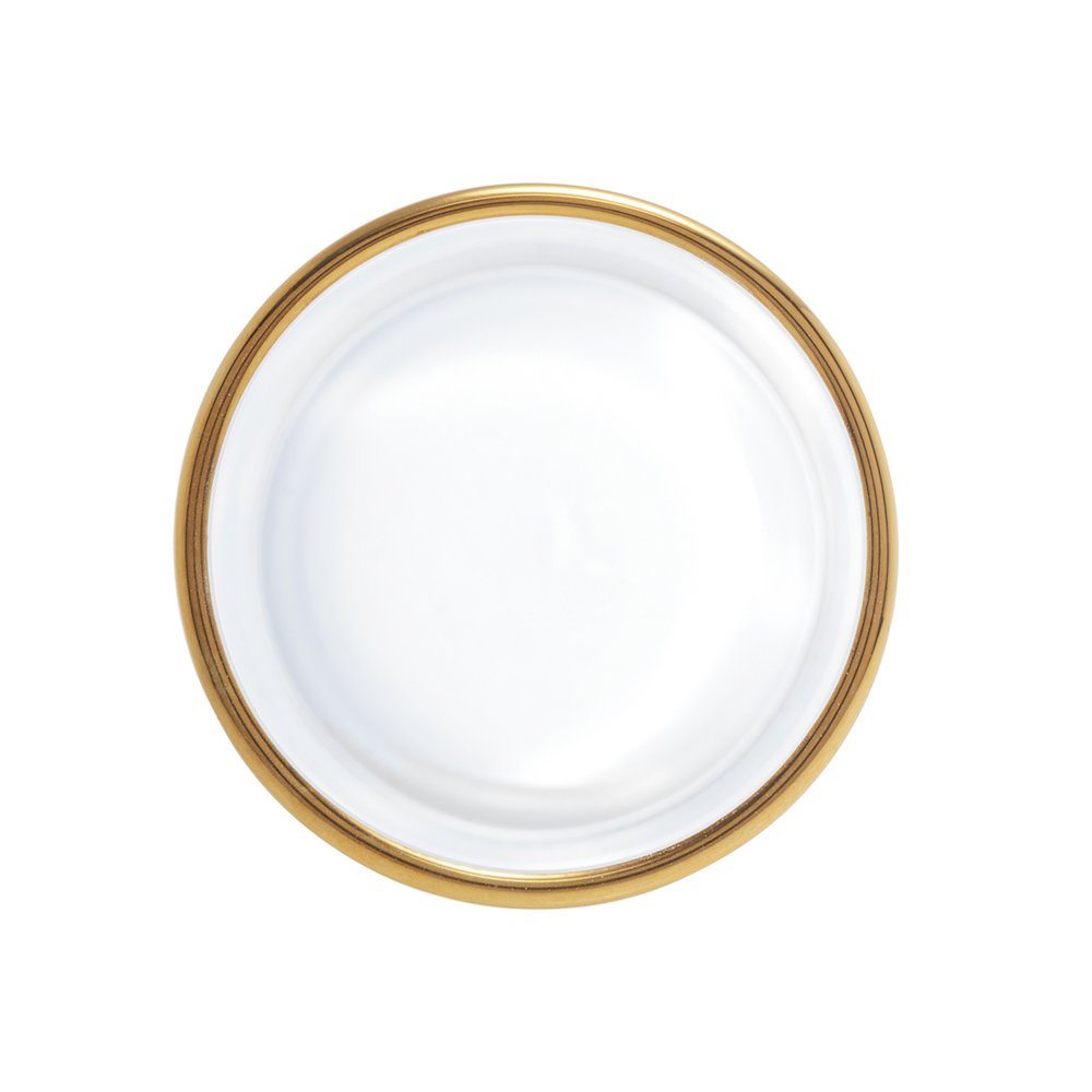 03 vaso de vidro com borda dourada wolff pequeno