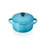 06 mini cocotte le creuset azul caribe