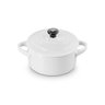 01 mini cocotte le creuset branco