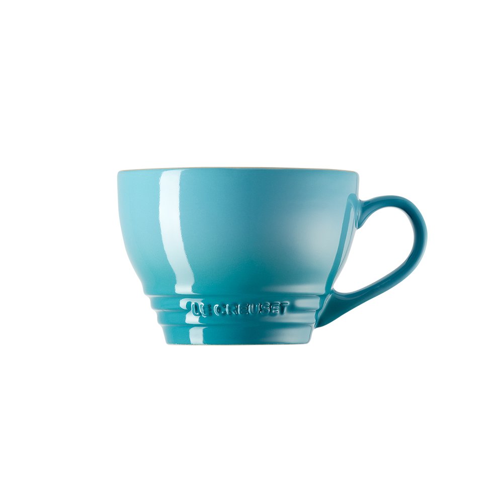 caneca bistro le creuset 400 ml azul caribe 2