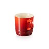 03 caneca le creuset 200 ml vermelho