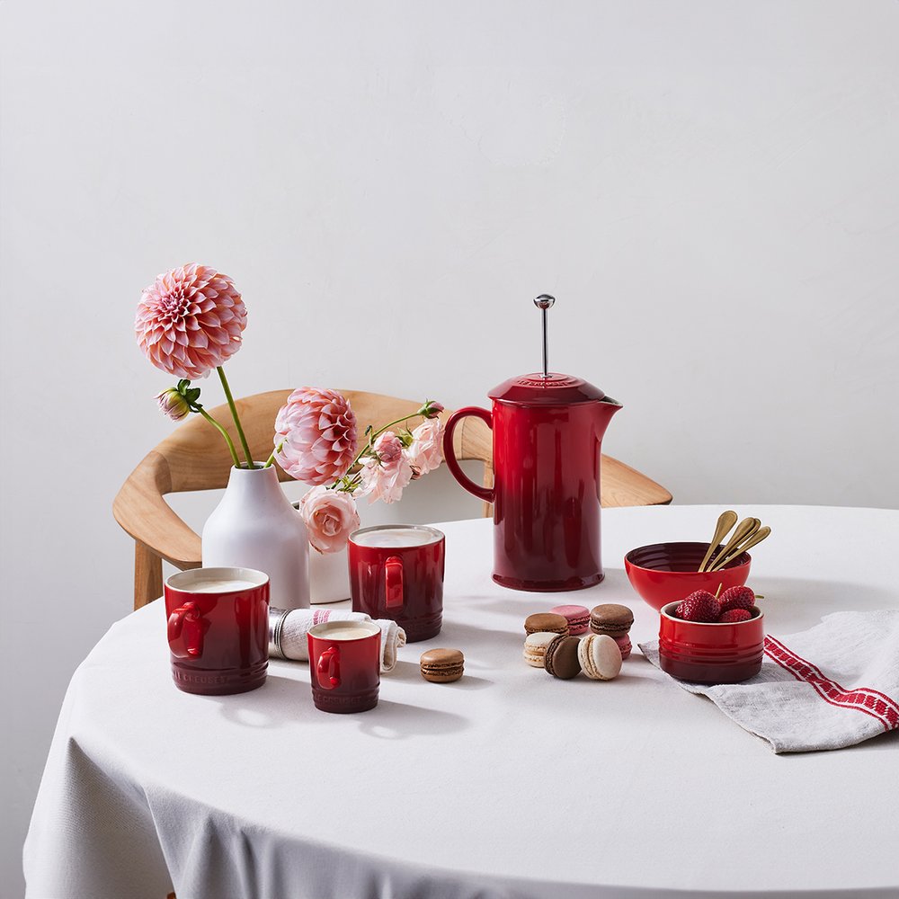 01 caneca le creuset 350 ml vermelho