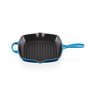 grelha skillet signature le creuset quadrada 26 cm azul marseille