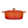 06 panela oval le creuset 31 cm laranja