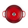 panela risotto le creuset 30 cm vermelho