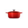 01 panela redonda signature le creuset 20 cm vermelho