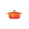 02 panela redonda signature le creuset 20 cm laranja
