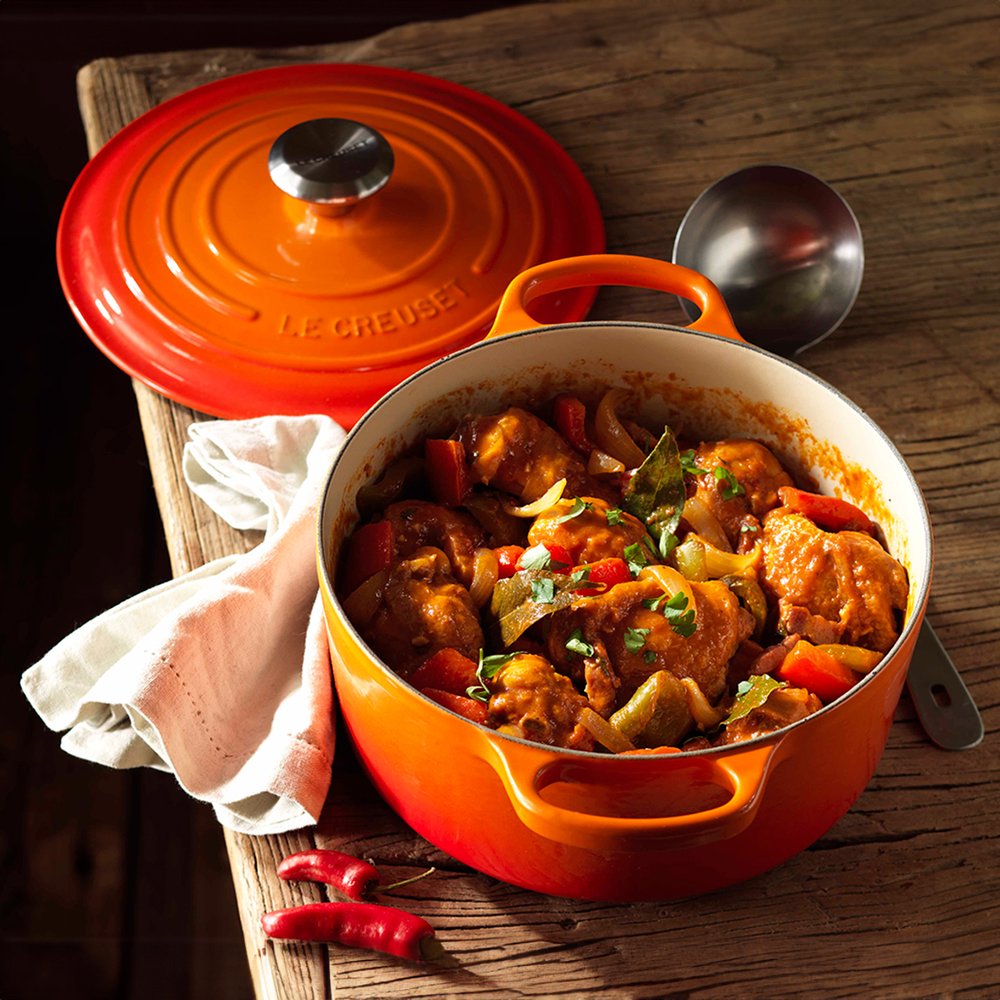 05 panela redonda signature le creuset 20 cm laranja