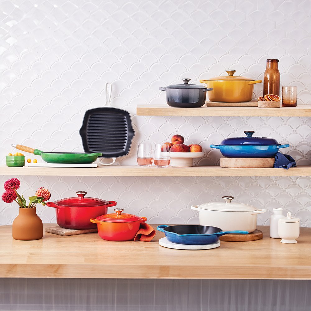 07 panela redonda signature le creuset 20 cm laranja