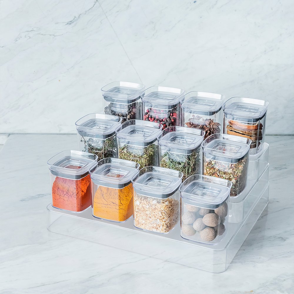 01 pote organizador hermetico block 150 ml