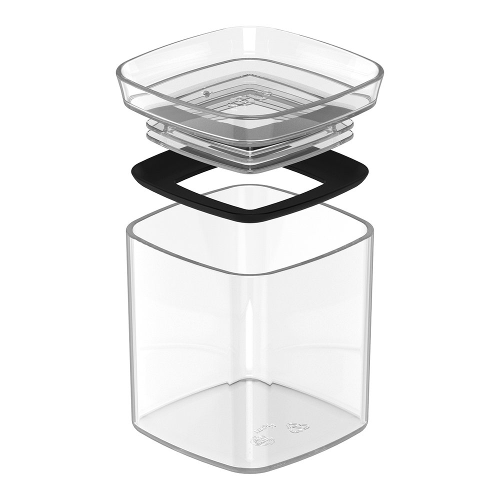 04 pote organizador hermetico block 150 ml