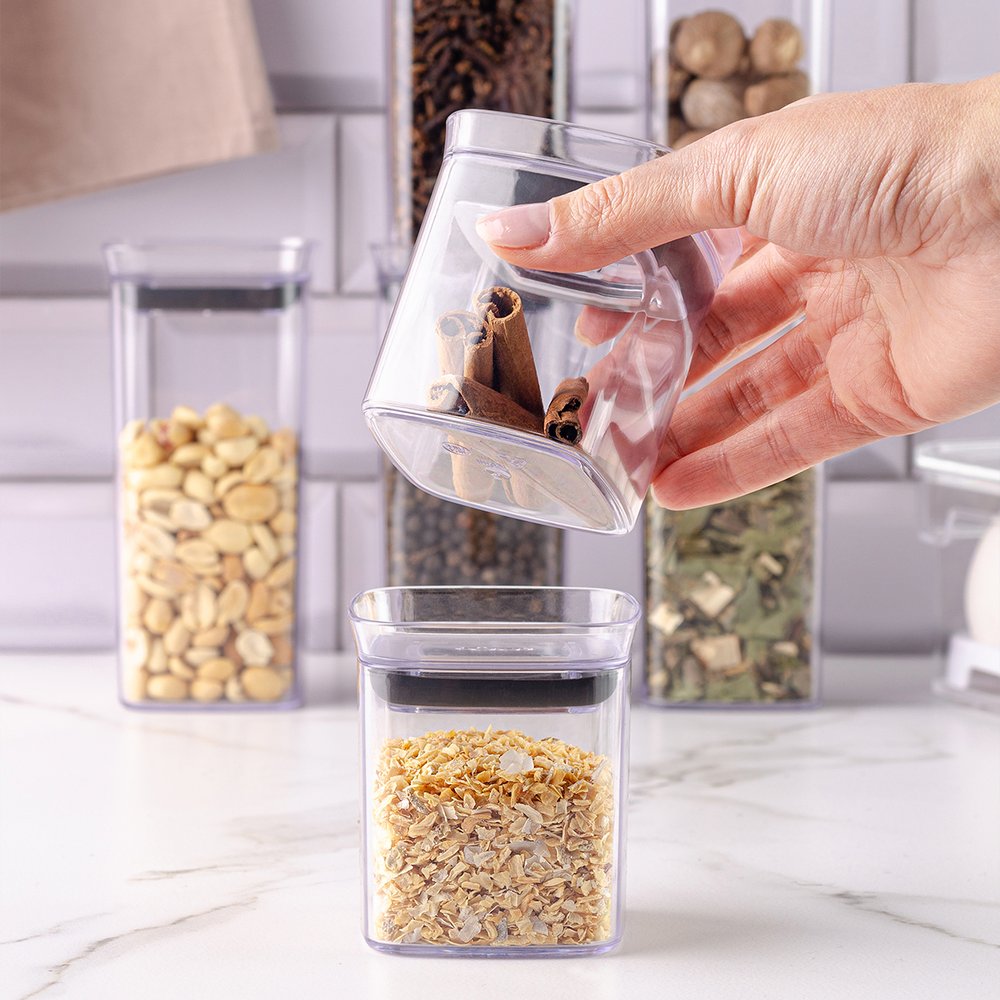 05 pote organizador hermetico block 150 ml