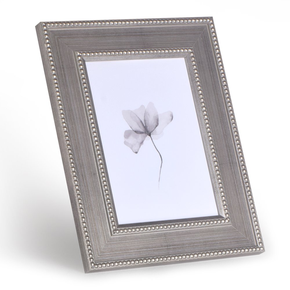 porta retrato borda em prata antigo 15x21 2