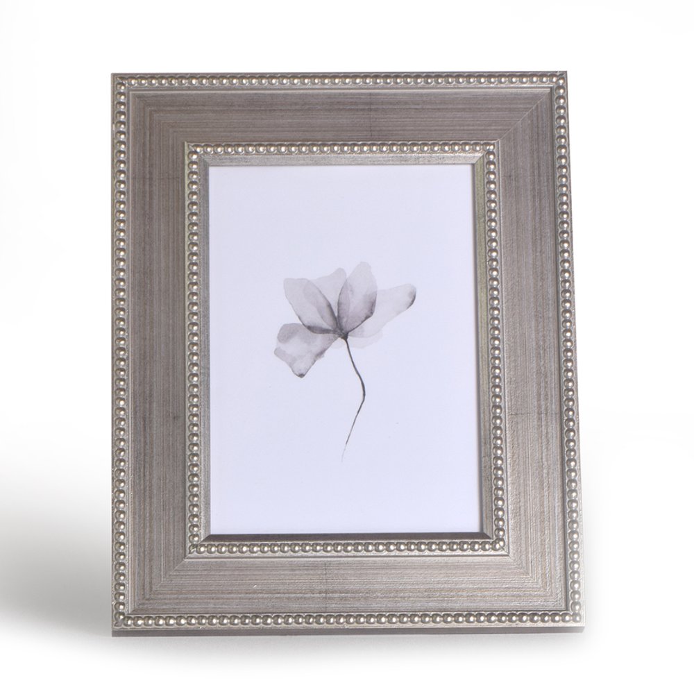 porta retrato borda em prata antigo 15x21