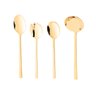 05 conjunto 04 talheres para servir firenze wolff dourado