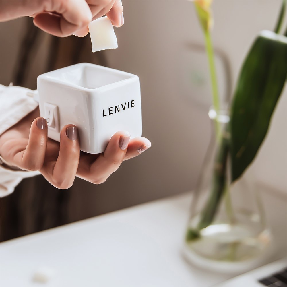 04 kit difusor eletrico e barra de cera perfumada arabesc magnolia pacifica