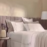 02 jogo de cama trussardi 300 fios 100 algodao duomo branco casal