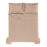 jogo de colcha trussardi 300 fios 100 algodao egipcio scalvini nocciola e legno queen 2