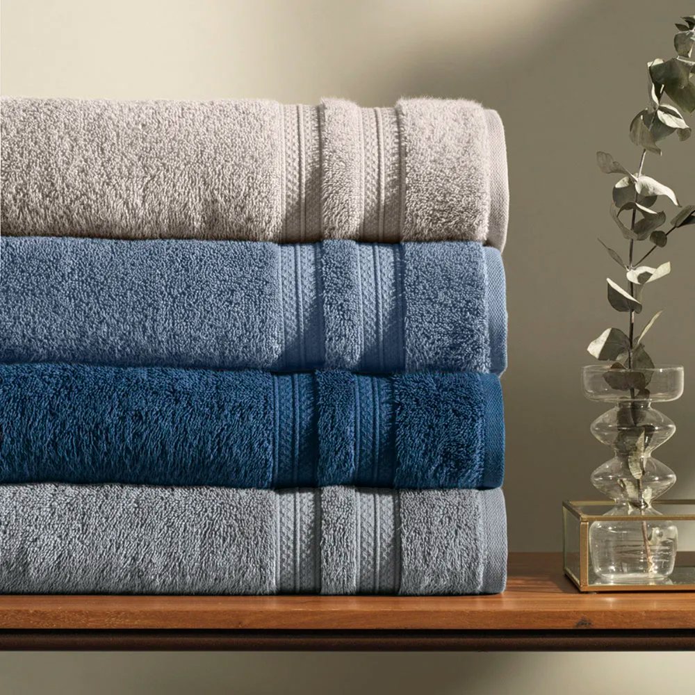 toalha banhao karsten unika azul sereno 2