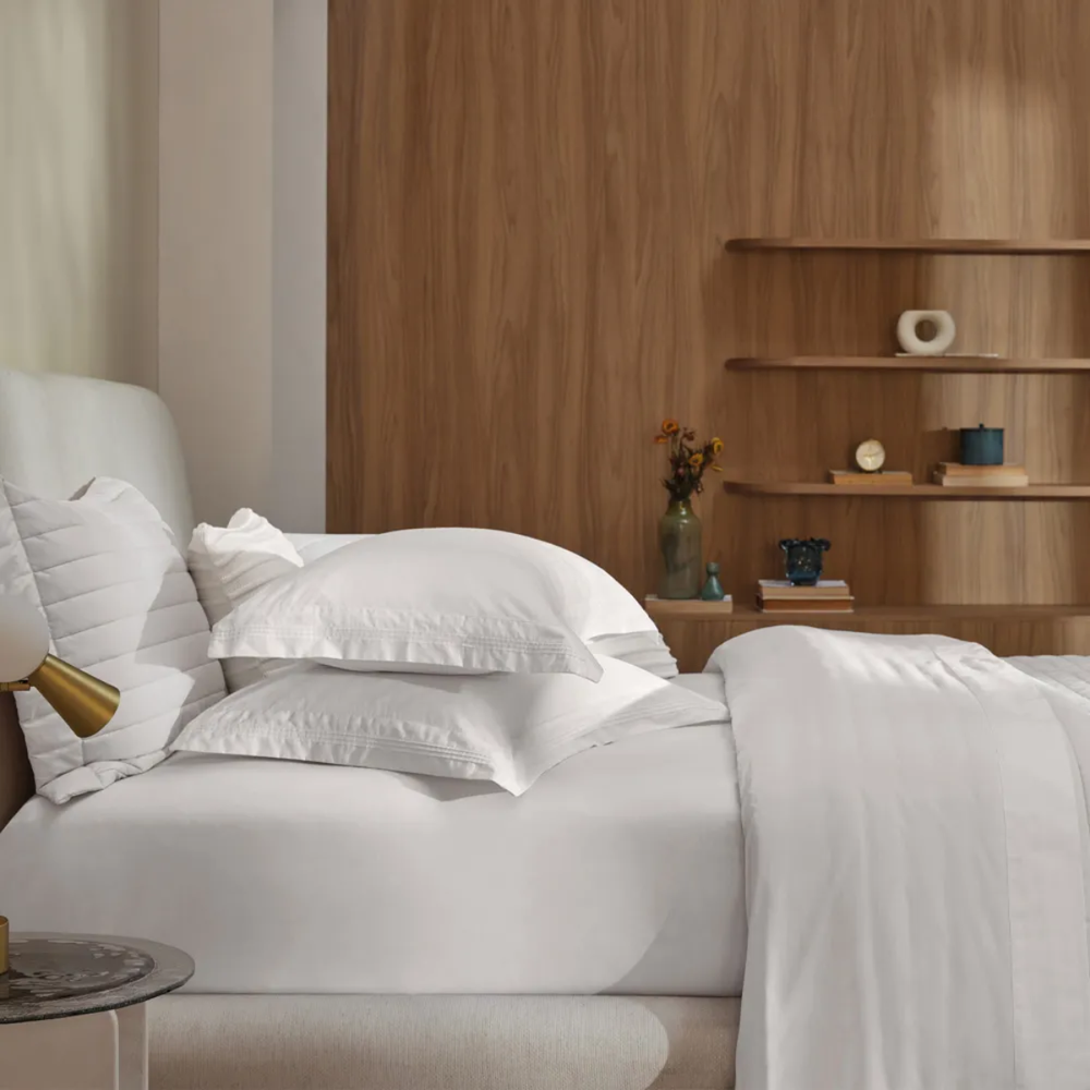 04 jogo de cama trussardi 200 fios 100 algodao san felice branco king