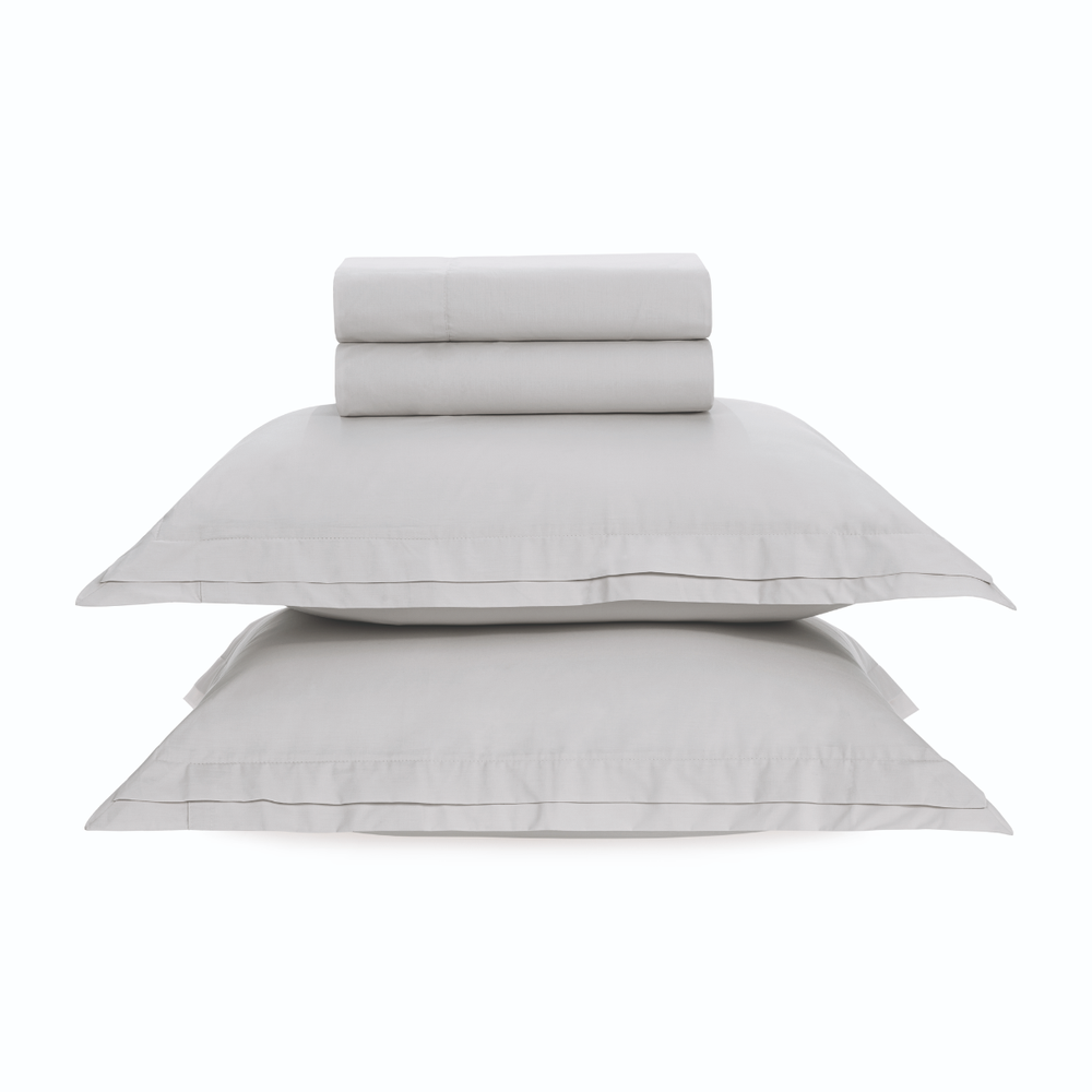 05 jogo de cama trussardi 200 fios 100 algodao san pietro branco king