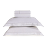 jogo de cama trussardi 300 fios 100 algodao egipcio doppio branco