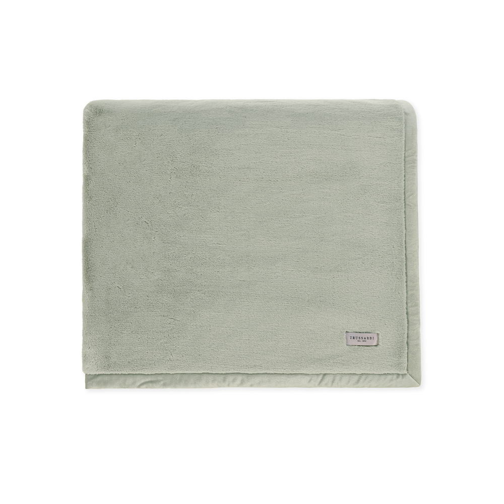 02 cobertor trussardi microfibra aveludado nales pistacchio casal