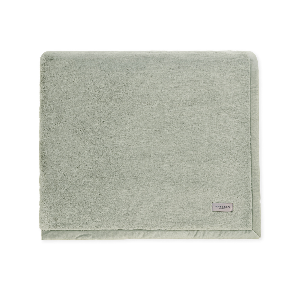 04 cobertor trussardi microfibra aveludado nales pistacchio casal