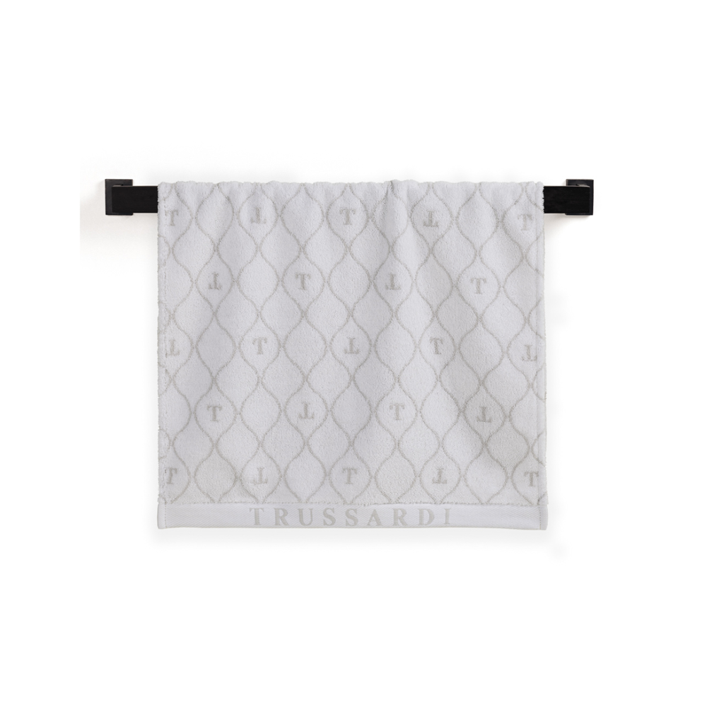 01 toalha banhao trussardi speciale branco gelo