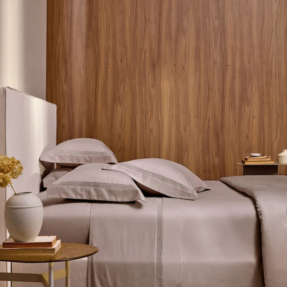 jogo de cama trussardi 300 fios 100 algodao egipcio marconi nocciola legno 3